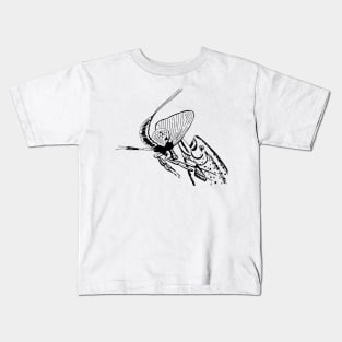 Fly Fishing Fish Fisherman Angler Gifts Kids T-Shirt